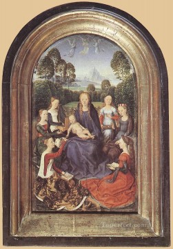 Diptych of Jean de Cellier 1475I Netherlandish Hans Memling Oil Paintings